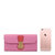 Burberry博柏利女士粉红色皮质长款钱包 4068136粉红色 时尚百搭第4张高清大图