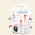 开优米婴儿奶瓶消毒器带烘干  多功能宝宝蒸汽奶瓶消毒锅消毒柜(粉色)第2张高清大图