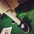 2017秋季新款英伦风小皮鞋复古擦色反绒皮系带平底女生单鞋包邮(黑色 35)第3张高清大图