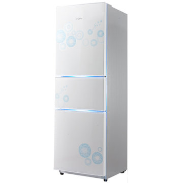 美的冰箱BCD-206TM(E)悦动白