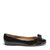 Salvatore Ferragamo黑色亮面牛皮VARINA系列平底鞋A181-574556016.5黑 时尚百搭第3张高清大图