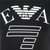 阿玛尼Armani男式半袖t恤 EA系列时尚休闲V领纯棉短袖T恤(黑色 XXL)第3张高清大图