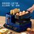 德尔玛早餐机烤面包机多功能全自动加热多士炉懒人电煎锅ZC10(ZC10 蓝色)第5张高清大图
