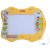 彩虹 新款 婴儿玩具 儿童益智投影写字板套装900321(黄色)第3张高清大图