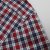 马罗威利夏季新款男装全棉男士英伦风格衬衫短袖红色格子衬衫男(红色 170)第3张高清大图
