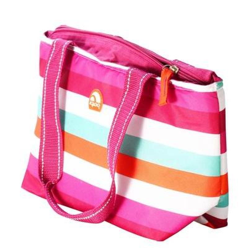 易酷乐(igloo)条纹系列保温包-粉色 8罐