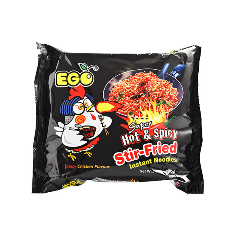 ego火鸡面140g5包马来西亚进口ego超辣火鸡面