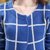 娇维安 韩版春季针织衫 女装毛衣外套 修身显瘦条纹针织开衫 女(藏蓝+米 均码)第3张高清大图