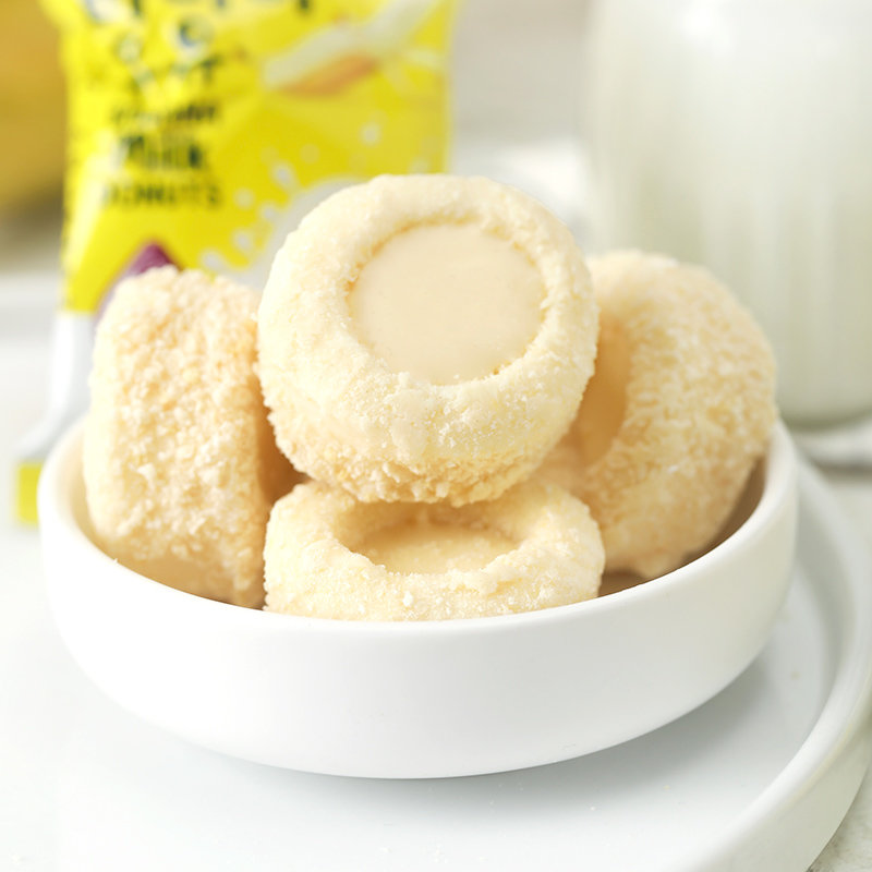 众星香蕉牛奶甜甜圈30包约300克