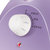 美的(Midea) YG-JA1 蒸汽挂烫机 强劲蒸汽 不锈钢烫头 玫瑰紫第5张高清大图
