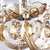 汉斯威诺蜡烛水晶灯 奢华欧式吊灯客厅灯现代创意卧室灯餐厅灯具HS701023(3头 无罩52*48CM)第5张高清大图