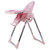 贝能儿童餐椅h580梦幻粉粉 多功能可折叠婴儿餐椅第2张高清大图