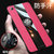 OPPO A73手机壳布纹磁吸指环a73超薄保护套A73防摔新款商务男女(红色磁吸指环款)第4张高清大图