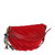 BALENCIAGA巴黎世家女士红色天鹅绒腰包红色 时尚百搭第10张高清大图