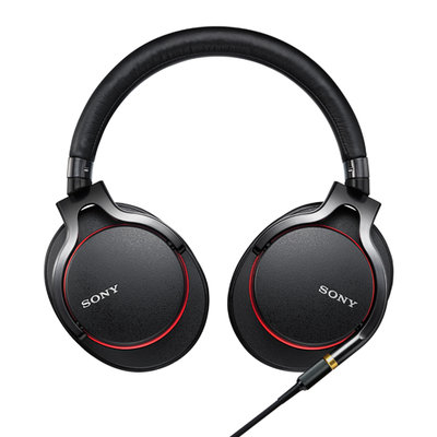 索尼 SONY MDR-1A 高解析度 立体声耳机 头戴式耳麦(黑色)