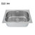 美标卫浴小单槽台上厨盆X115不锈钢厨房水槽单槽厨盆洗菜盆不含龙头(X115单槽)第6张高清大图