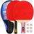 红双喜一星级乒乓球拍横直拍套装（附拍包乒乓球）T1 国美超市甄选第2张高清大图