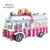 俐智小颗粒拼装玩具汽车模型 冰激凌车塑料1112 国美超市甄选第2张高清大图