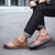 诺贝达男鞋休闲皮鞋商务休闲鞋新款英伦男士系带鞋子(褐色 42)第5张高清大图