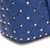 Valentino女士海蓝色牛皮铆钉装饰单肩包SW2B0B59-NAP-988皮革海军蓝色 时尚百搭第10张高清大图