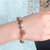 新疆玛瑙手链时尚饰品玛瑙手串情侣手链女士手链玛瑙银扣手链002820(3)第5张高清大图