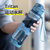 夏天2000ml大容量运动水杯子男便携水瓶塑料耐高温健身水壶太空杯(【Tritan材质吸管款】白色700ml（送杯刷） 默认版本)第3张高清大图