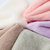 安贝雅珊瑚绒方巾5条装（颜色随机）ABY-122302 柔软舒适第5张高清大图