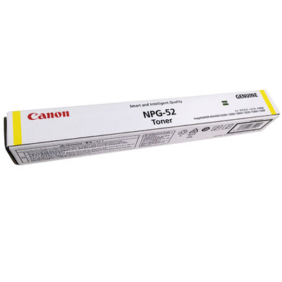 佳能(Canon) NPG-52 黄色墨粉 适用于iR ADVANCE C2020/C2025/C2030/C2220/C2225/C2230/C2220L
