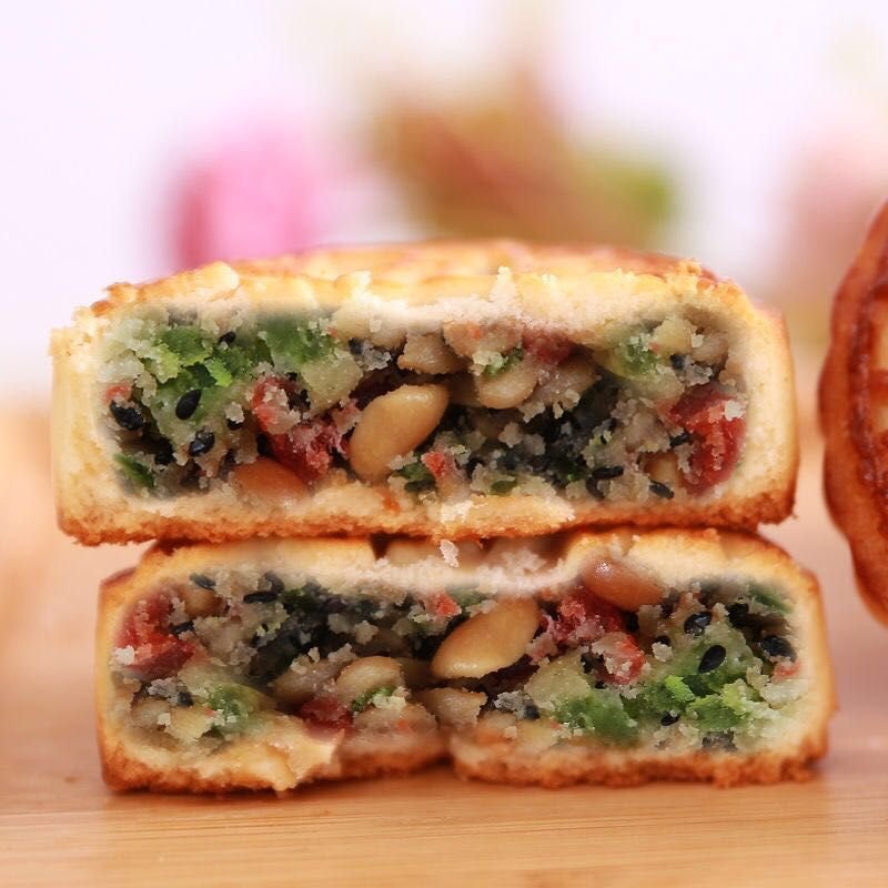 【中秋好礼】富强月饼 广式硬皮月饼(500g不带礼盒)