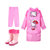 创简坊（CJIANFF）书包位分体式雨衣 儿童雨衣雨裤雨鞋套装雨披女孩宝宝雨具(书包雨衣+雨鞋(3)(XXL)第2张高清大图
