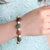 新疆玛瑙手链时尚饰品玛瑙手串情侣手链女士手链玛瑙银扣手链002820(1)第5张高清大图