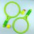 儿童羽毛球拍幼儿园运动网球拍套装男女孩亲子互动玩具体育礼物(浅森绿【2拍+2球】-网兜装 对拍)第4张高清大图