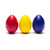绘儿乐幼儿系列3色蛋形蜡笔蛋形蜡笔 安全无毒 可水洗第3张高清大图