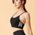 纽安娜2021新款美背健身瑜伽服运动文胸005(黑色 XL)第3张高清大图