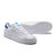 ADIDAS 阿迪达斯三叶草 绿尾板鞋 运动休闲鞋 男女鞋小白鞋M20324(白亮蓝 38)第4张高清大图