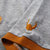 夏季修身弹力纯棉半袖加大码男装男士条纹休闲短袖翻领POLO衫T恤(s002-灰色)第5张高清大图