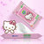 滴露Hello Kitty系列卫生湿巾10片装*10包 有效杀菌 柔韧温和第3张高清大图