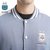阿根廷国家队商品丨蓝白棒球外套秋冬新款拉链卫衣梅西足球迷(天蓝色 S)第4张高清大图