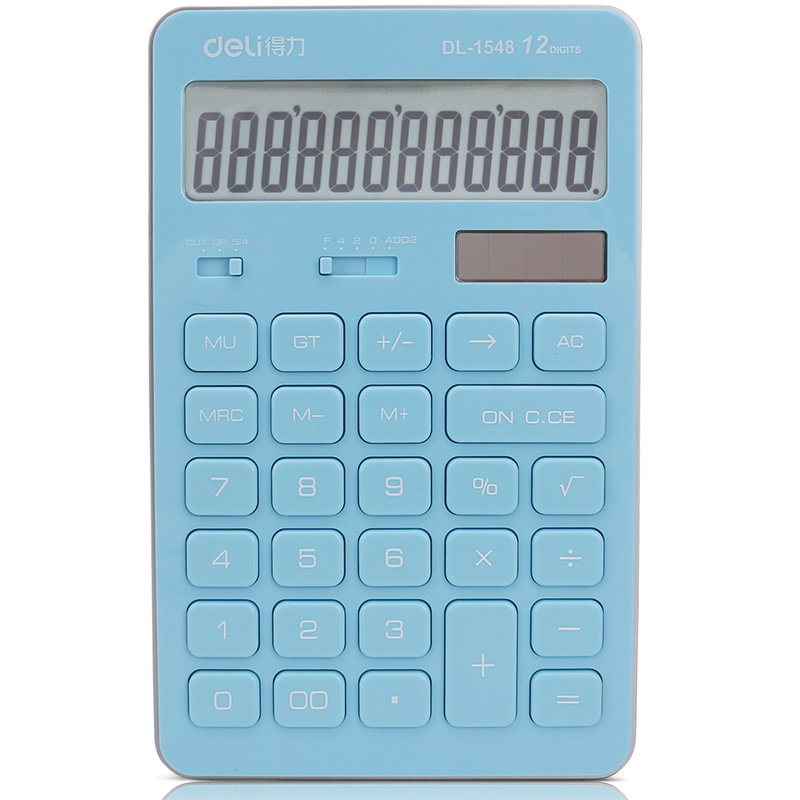 得力(deli)1548a计算器学生计算器计算机财务计算器商务计算器