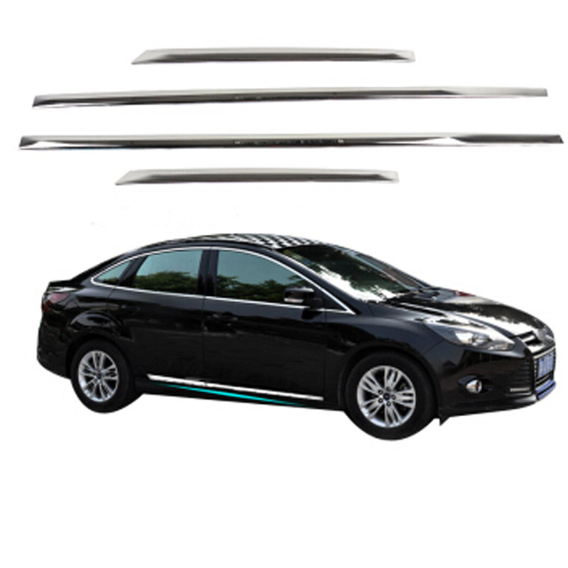 霹雳 汽车车身不锈钢门边条 专车专用车门防刮防撞亮条 装饰条 不锈钢