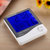 雨花泽（Yuhuaze）温湿度计 商务型夜光温湿度计HTC-8蓝色夜光电子屏幕日期显示第4张高清大图