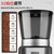 电动意式咖啡磨豆机研磨机可定量单品手冲家用研磨器商用家用咖啡磨粉机(银色（全能型）)第4张高清大图