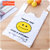 A611加厚透明笑脸食品手提袋购物袋 超市家用购物购物袋lq370(24*38cm)第3张高清大图
