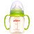 贝亲宽口径PPSU奶瓶 宝宝奶瓶 婴儿塑料奶瓶带吸管握把160/240ML(绿色握把160ml)第4张高清大图