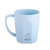 班哲尼小麦秸秆洗漱杯漱口杯牙刷杯单杯蓝 环保耐用第5张高清大图