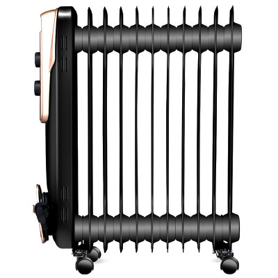【人气热卖】美的（Midea）NY2011-16JW电油汀 取暖器/电暖器/电暖气（11片宽片，智能恒温，新型镂空散热片，舒适安全，更高热效）