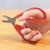 葵瓜子钳剥壳器嗑瓜子夹不锈钢吃西瓜子南瓜子剥皮机工具(红色)第4张高清大图