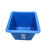 滋仁 户外垃圾桶果皮箱无盖塑料果壳箱蓝色大号室外分类环卫加厚正方形(蓝色 默认)第4张高清大图