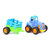 汇乐玩具快乐工程车队塑料326 早教益智玩具儿童男孩惯性车模型汽车宝宝婴儿玩具第6张高清大图