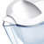 碧然德（BRITA）Aluna 滤水壶 摩登系列 2.4L 白色 净水壶 滤水杯 净水器 净水杯 滤芯(一壶3芯)第4张高清大图
